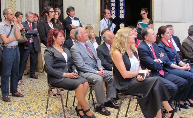 Ceremonia inicio proyecto Palacio de la Alhambra