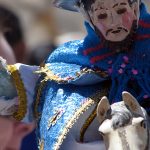 La imagen de San Santiago también es sacada del templo para transportarlo por las calles durante la procesión.