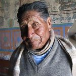 Severino Morales, cuidador de la Iglesia de Parinacota.