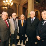 ISAAC FRENCKEL, ARTURO NAVARRO, ROBERTO FUENZALIDA, OSCAR AGUERO Y ALESSANDRO BIZZARRI