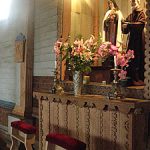 Interior de la iglesia de Achao.