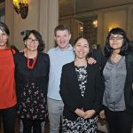 Lia Karmelic, Priscilla Baraona, David Schnell, Carolina Vergara, Paola, Seguel