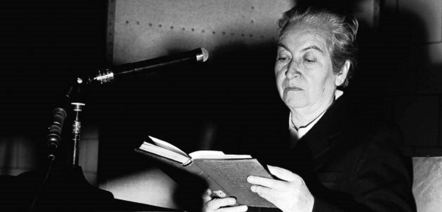 Almácigo: Los poemas inacabados de Gabriela Mistral