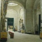 Interior del Louvre Alfredo Valenzuela Puelma 1888