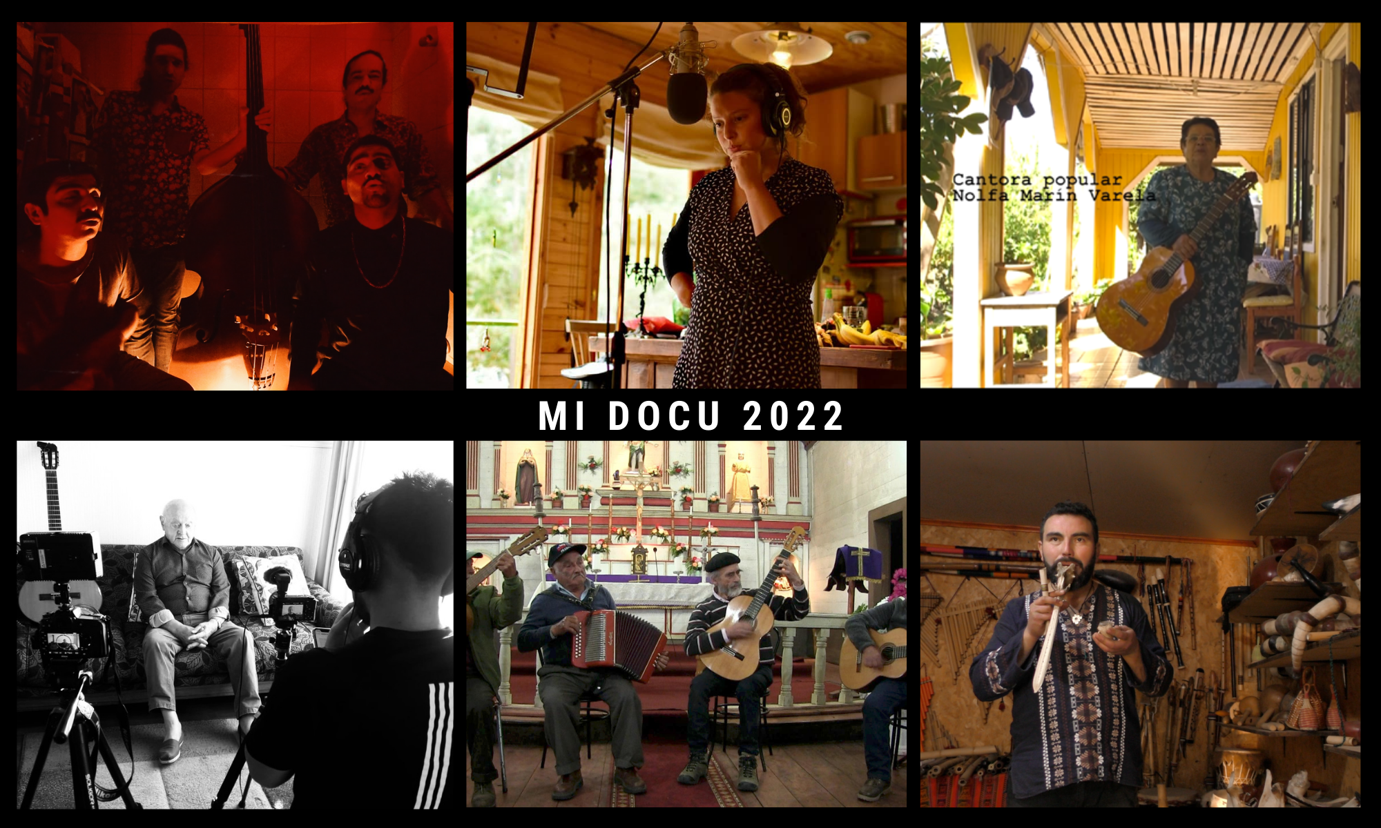 CONCURSO MI DOCU 2022 YA TIENE A SUS 6 SELECCIONADOS