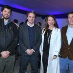Diego Riveaux, Vicente Joannon, Alejandra Miranda y Andrés Bravo