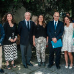 El equipo de Banco BCI junto a Manola Sanchez, Vice Presidenta de la Corporación y los miembros del directorio de la Corporación, Mabel Briceño y Mario Rojas