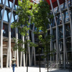 Un moderno edificio fue anexado al palacio para albergar las oficinas del Consejo de Monumentos Nacionales y de la Subsecretaría del Patrimonio, entre otras