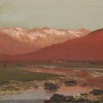 Paisaje en rojo