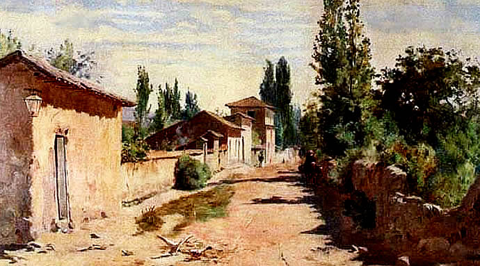 PATRIMONIO DE LAS ARTES VISUALES: ALBERTO VALENZUELA LLANOS, APASIONADO DE LA VIDA RURAL