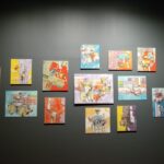 Algunas pinturas de la muestra