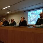 Conversatorio con que se inauguró la exposición 