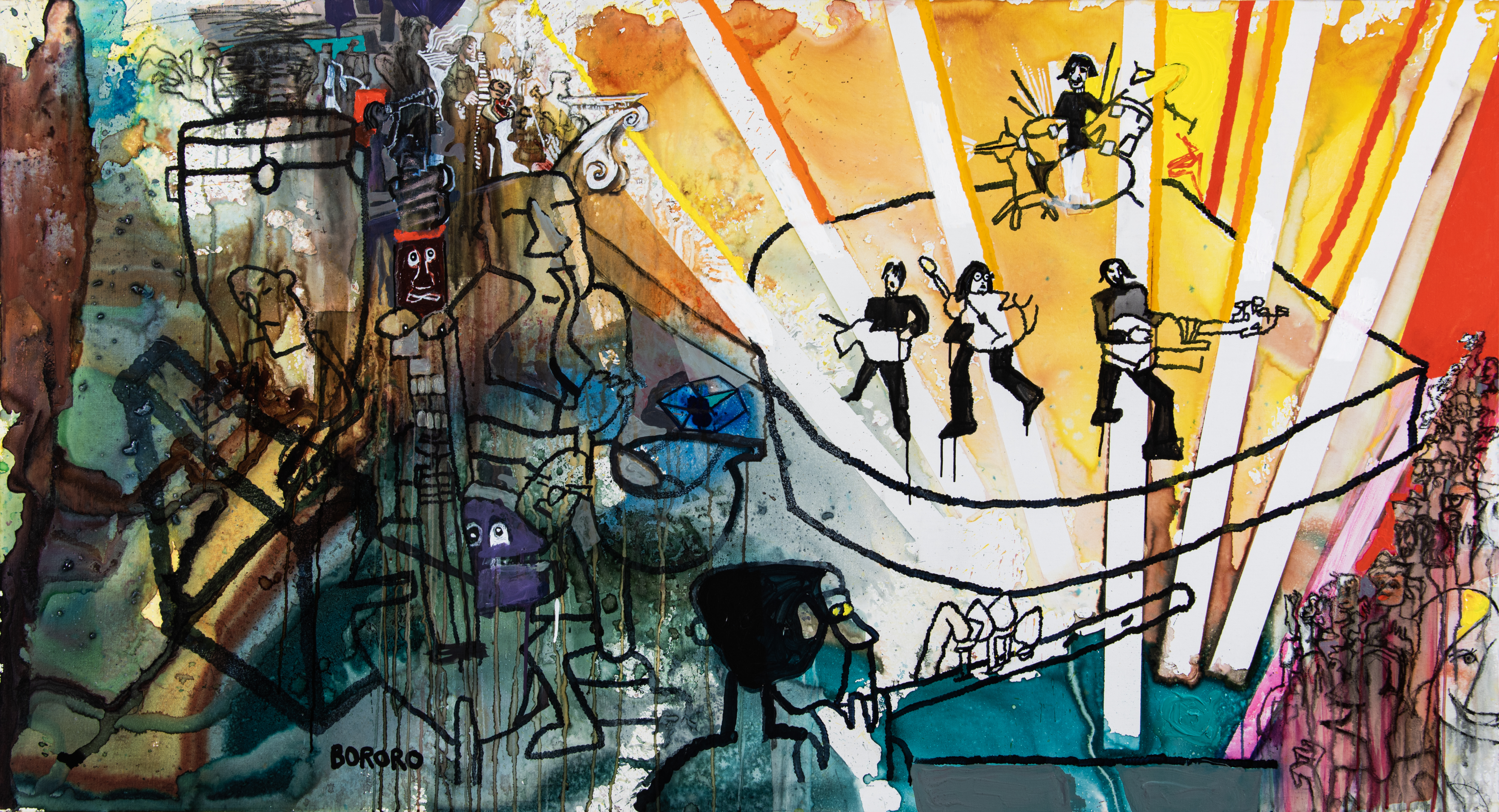 EXPOSICIÓN DE BORORO “YESTERDAY HOY”, EN ARTESPACIO